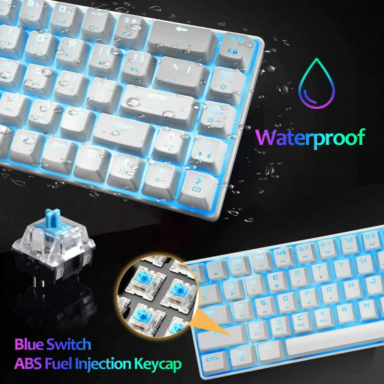 Lexontech MK14 Wired 60% Mechanical Gaming Keyboard with Chroma