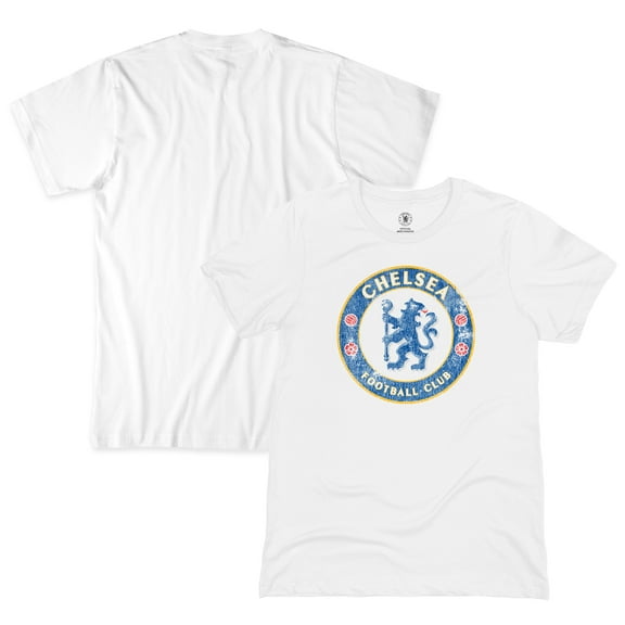 Men's 1863FC White Chelsea Badge T-Shirt
