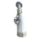 thumbnail image 1 of Figura de niña de cerámica, artesanía nórdica, estatua de dama de porcelana, estatua de niña moderna para Estilo D, 1 of 7