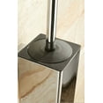 thumbnail image 3 of Long handle 304 stainless steel toilet brush holder cleaning brush toilet brush wall-mounted toilet brush bathroom accessories bracket tray, 3 of 4