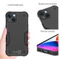 thumbnail image 5 of CoverON For Apple iPhone 14 Plus Case, Military Grade Heavy Duty Rugged Phone Cover Grip, Black, 5 of 10