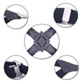 thumbnail image 2 of Side Clips Suspenders for Men Heavy Duty 1.4" Trucker Style Work Suspender Elastic Suspenders Groomsmens Gift, 2 of 2