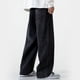 thumbnail image 4 of Pantalones de hombre, pantalones térmicos para hombre, pantalones de nieve, pantalones de invierno con forro polar cálido, pantalones vaqueros térmicos de felpa con pierna recta., 4 of 5