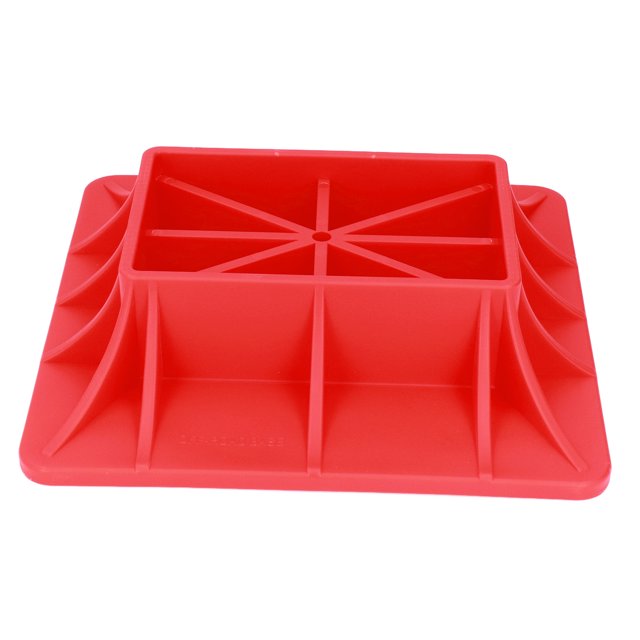 Plaque de Cric de Levage de Voiture, Base Tout-Terrain Robuste et Durable Haute Résistance pour Entretien de Secours