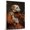 Appenzeller Sennenhund, variant on Boykin Spaniel Dog Playing Violin Stretched Canvas Size 8x12 – Music Dog, Perfect for Animal Lovers, Boykin Spaniel Dog Canvas, Violin Canvas Size Wall Art