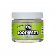 uncle harry's natural & fluoride-free remineralizing toothpaste - freshens breath & strengthens enamel - spearmint (3 oz. jar)