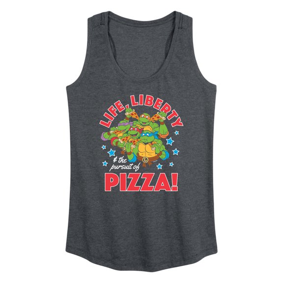 Teenage Mutant Ninja Turtles - Life Liberty Pursuit Of Pizza - Women's Tank Top