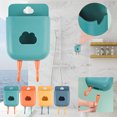 thumbnail image 1 of Back to School! mtvxesu Wall Organization, Punch-free Wall Hanging Storage Rack Double Hook Mobile Phone Charging Stand Small Storage Box Storage Shell Shelf Storage Hot Prices, 1 of 3