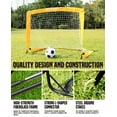 thumbnail image 4 of Kids Soccer Goals, Pop-up Goal Net (Backyard Sports & Family games) Portable, Set of 2, 4 of 8