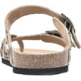 thumbnail image 4 of WHITE MOUNTAIN Women's Gracie Sandal 8 Natural/E-print/Leather, 4 of 6