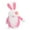 Pink-A, variant on Fiaya Women Easter Bunny Gnomes Plush Doll, 1 pc Spring Dwarf Elf with Rabbit Ears Figurines, 6.7 inch Faceless Doll Ornaments for Home Tbale Office Decor (Pink)