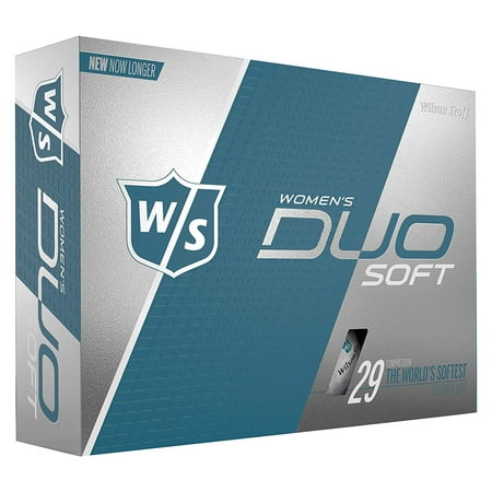 Staff Duo Soft Golf Balls, Women's, At a ground-breaking 29, Duo soft has the lowest compression, best feel of all competitive premium 2-piece golf balls By