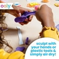 thumbnail image 7 of OOLY Creatibles Air Dry Clay Kit with 3 Shaping Tools, Air Dry Clay for Kids, 7 of 7