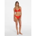 thumbnail image 2 of No Boundaries Low Rise Bikini Bottoms, Women’s XXS-XXL, 2 of 5