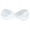 White, variant on Summark Bra Camisole Accessories Thickened Chest Pad Bra Strap One Piece Sponge Insert