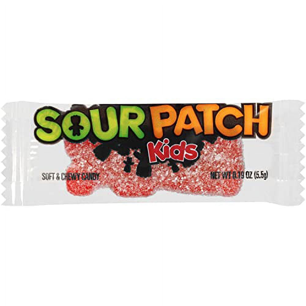 Sour Patch Kids Big Individually Wrapped Soft & Chewy Candy, 240Count,, ()