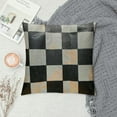 thumbnail image 2 of Fenyluxe Black White Check Throw Pillow Covers Plaid Retro Classic Tartan Pillowcases Pillow Case Cushion Case Decorations for Sofa Couch Bed Chair  White, 2 of 5