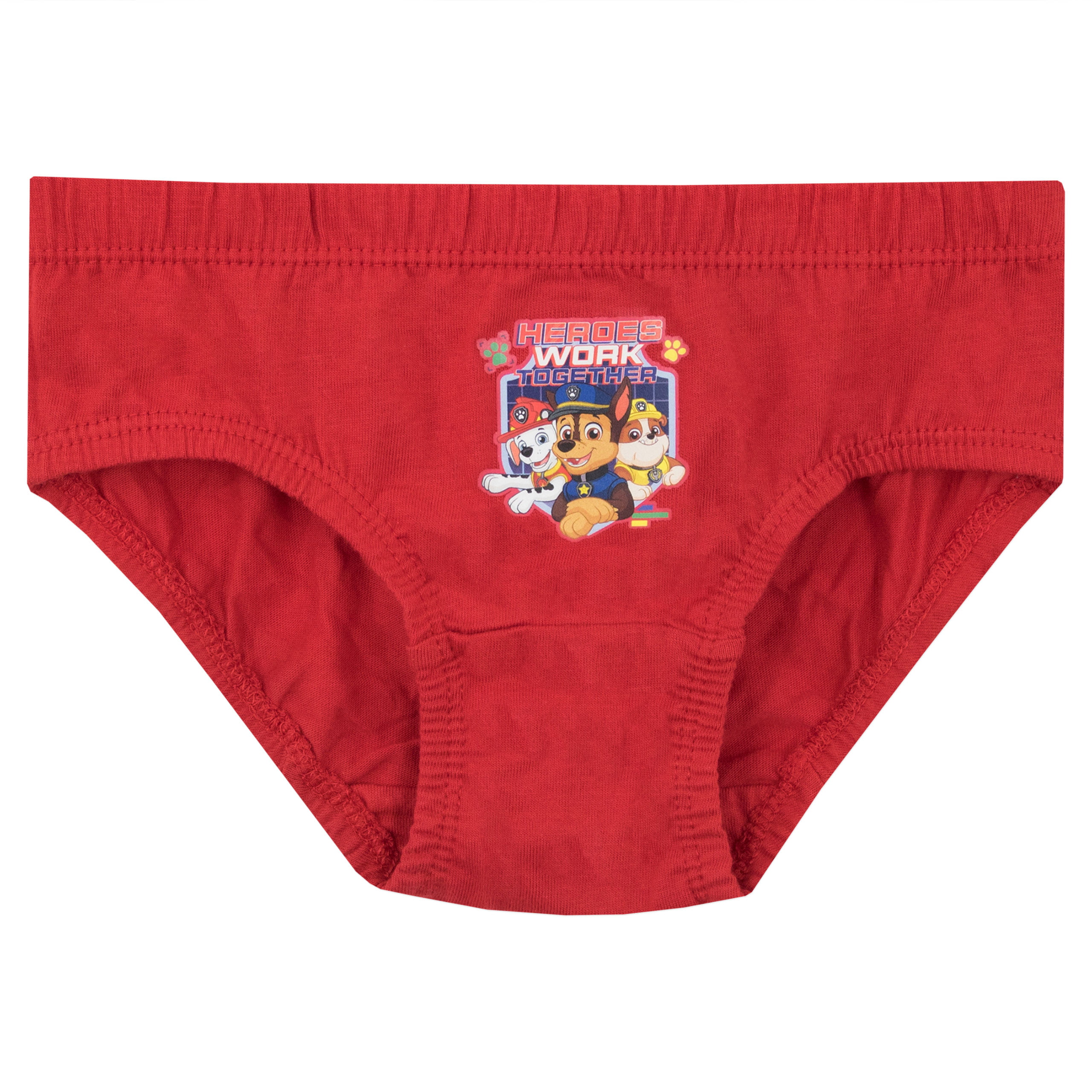 TODDLER SIZE 4T NICKELODEAN PAW PATROL BRIEFS--3 PAIR--NEW W/O TAGS 12-4-7