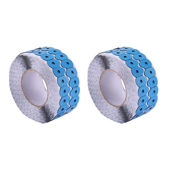 (2000Pcs /2 Roll) Almohadillas de Bloqueo Pastillas Adhesivos Lentes Protectoras Almohadilla Adhesiva Lentes Almohadillas para Bordes de Lentes Accesorios óPticos