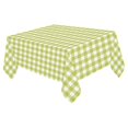 thumbnail image 2 of MYPOP Green White Checkered Tablecloth 52x70 Inches, Tango Check Sofa Table Cloth Cover for Dinner Party Decoration, 2 of 6