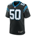 thumbnail image 2 of Men's Nike Robert Hunt  Black Carolina Panthers  Game Jersey, 2 of 6