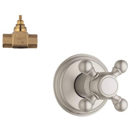 Grohe K19829-29274R-EN0 Geneva Volume Control Kit, Brushed Nickel