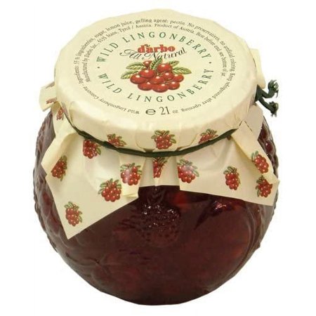 Darbo (2 pk) Lingonberry Whole Berry Compote 600g jars from Austria