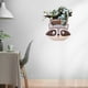 thumbnail image 3 of Gran Pared Flor de Resina Colgante Decoración Mapache Sunnimix Jardinera de pared, 3 of 8