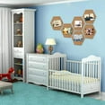 thumbnail image 4 of Tablero de corcho autoadhesivo para azulejos, mini tablón de anuncios de pared, paquete de 10 Namotu WRST-306, 4 of 6