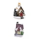 thumbnail image 1 of 2 estatuas de casa iluminadas de resina para decoración navideña, ideal como regalo de mesa. EstiloN, 1 of 9