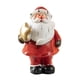 thumbnail image 4 of Adornos navideños de Papá Noel 2023, figura de resina de Papá Noel de pie Con estrella, 4 of 9