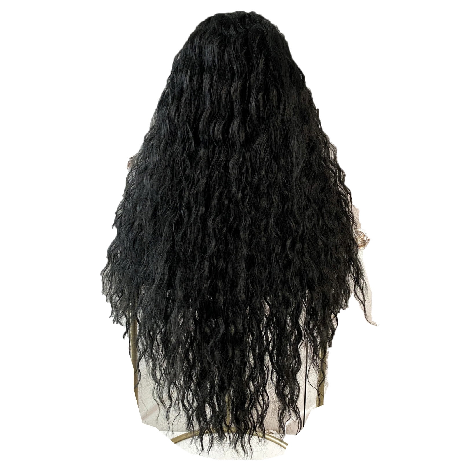 Weloille Deep Wave Lace Front Wigs Human Hair Pre Plucked Deep Curly Transparent Lace Frontal Wigs Human Hair Density Wigs For Women Human Hair Glueless 70cm