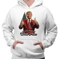 thumbnail image 2 of Trump World Peace for Christmas Hoodie Sweatshirt Unisex 5X-Large White, 2 of 5