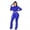 Blue, variant on Lindreshi 2 Piece Sets for Women Long Sleeve Women's Fashion Line Pleated Pants Long Sleeve Sexy Pullover Set