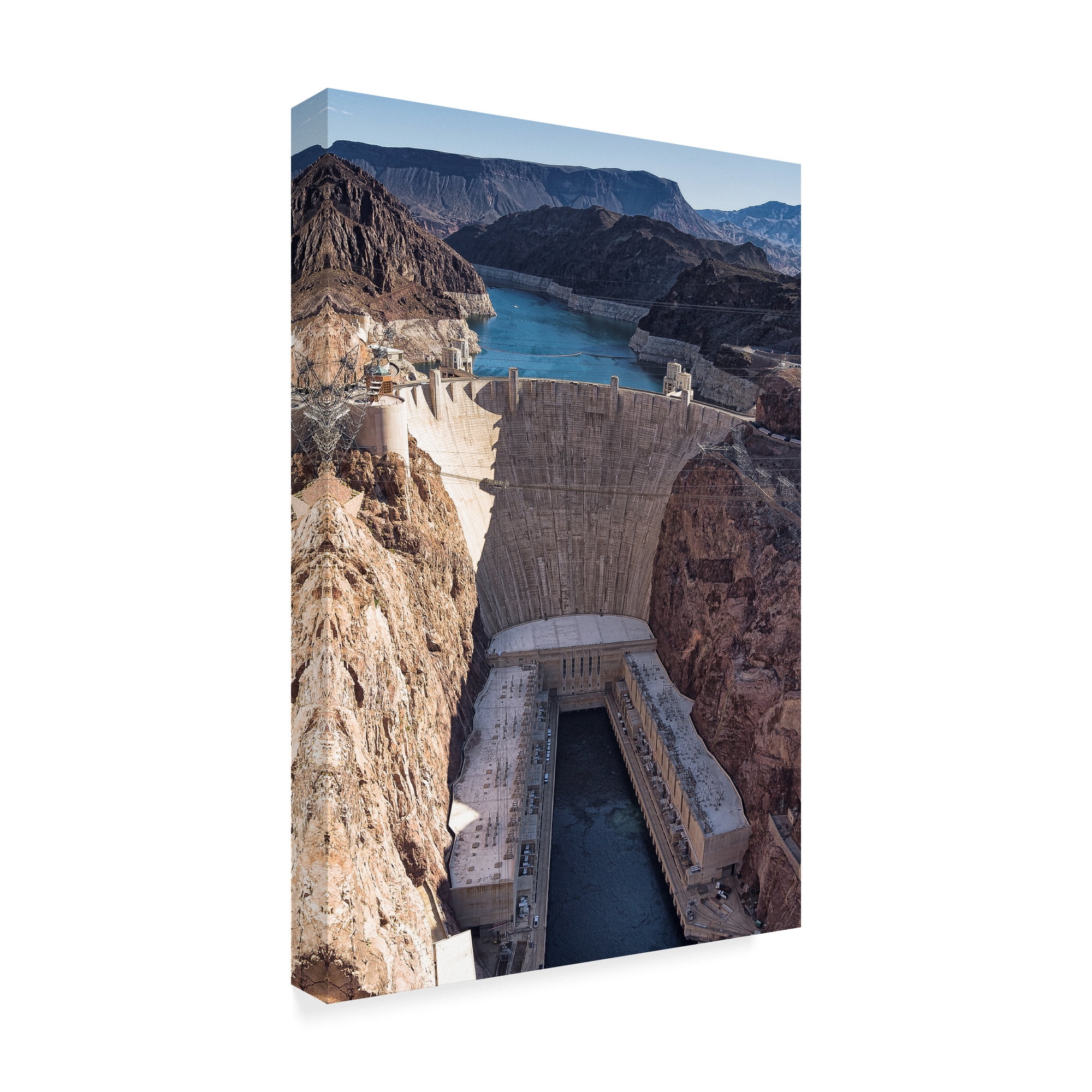 Trademark Fine Art 'Hoover Dam' Canvas Art by Giuseppe Torre