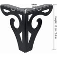 thumbnail image 2 of Pieces Furniture Sofa Legs, Sofa Legs, Modern Sofa Legs, TV Cabinet Legs, Bed Legs, for Cabinet, Sofa, Table Dresser(Black), 2 of 4