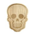 thumbnail image 2 of Halloween Skeleton Cutting Board, Bamboo Wood Halloween Serving Tray, Spooky Charcuterie Board with Decorative Skull Design for Cheese Fruit Meat Party Display, 2 of 8