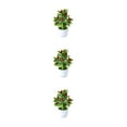thumbnail image 3 of relayinert Artificial Potted Plants For Any Purpose Versatile And Reliable Home Decor Artificial Plant Zhaocai Tree Fruit 3Set, 3 of 6