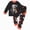 K311-Orange, variant on KPVEVIQ Boys Girls Halloween Pajamas Pumpkin Head Glow Print Pjs Toddler 2 Piece Ghost Sleepwear Kids Holiday Clothes Set,3-4 Y
