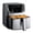 Black/Silver, variant on Gourmia 7 Qt Air Fryer with Digital Display, 12 Cooking Presets, Large Capacity, Black