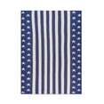 thumbnail image 6 of Lanwood Home Americana summer Knitted Throw Blanket, USA American Flag Oversize Throw, Blue Star Stripe, 6 of 6