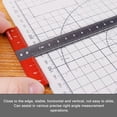 thumbnail image 3 of T Shape Ruler, Accurate Scale CNC Machining Aluminum Alloy Stable T Square Ruler  for Woodworking, 3 of 8