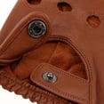 thumbnail image 3 of Guantes cortos góticos de cuero fino sin dedos para conducir, ciclismo y gimnasio para hombre y mujer SG, 3 of 9