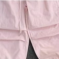 thumbnail image 6 of KAUOD Girls Lace High Waist Parachute Pants Baggy Wide Leg Thin Casual Cargo Trousers with Pockets Teen Kids Drawstring Pants, 6 of 7