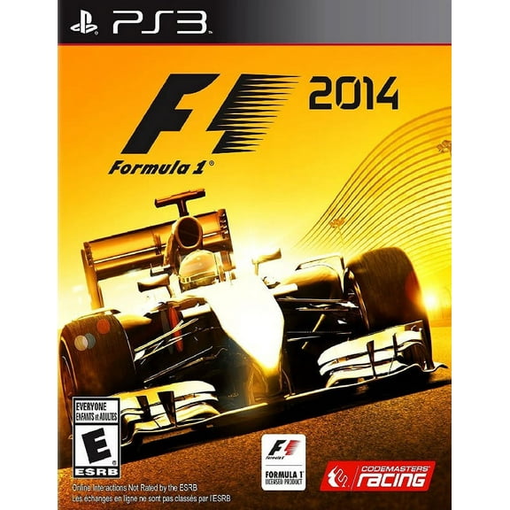 Restored F1 2014 (Sony Playstation 3, 2014) Racing Game (Refurbished)