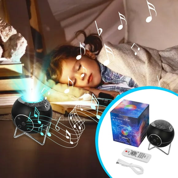 Qiopertar Clearing livraison gratuite Lampe de projection planétaire USB lampe de nuit chambre créative astrolabe North projection Bluetooth soundbar Offre de moins de 5 $cette semaine