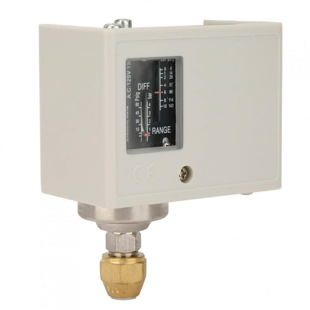 Interruptor electrónico de control de presión, 24 V-380 V Interruptor electrónico de control de presión de aire y agua Interruptor de presión fiel a su promesa