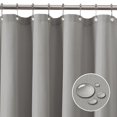 thumbnail image 1 of Hometrends 100% Waterproof Fabric Shower Curtain or Liner, 1 of 5