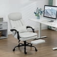 thumbnail image 3 of Vinsetto Office Chair with Vibration Massage, Swivel Desk Chair, Heated Reclining Computer Chair, 3 of 9