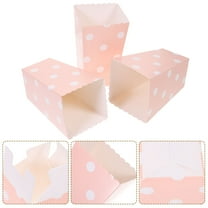 Niceauty Movie Night Box Popcorn Holder Pink 24pcs Snack Container